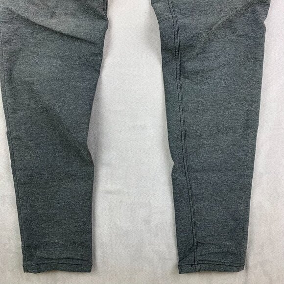 Lululemon Mens 31 Gray Heathered Chino ABC Pant Skinny Tech Canvas Tapered 31x34 - Picture 3 of 10